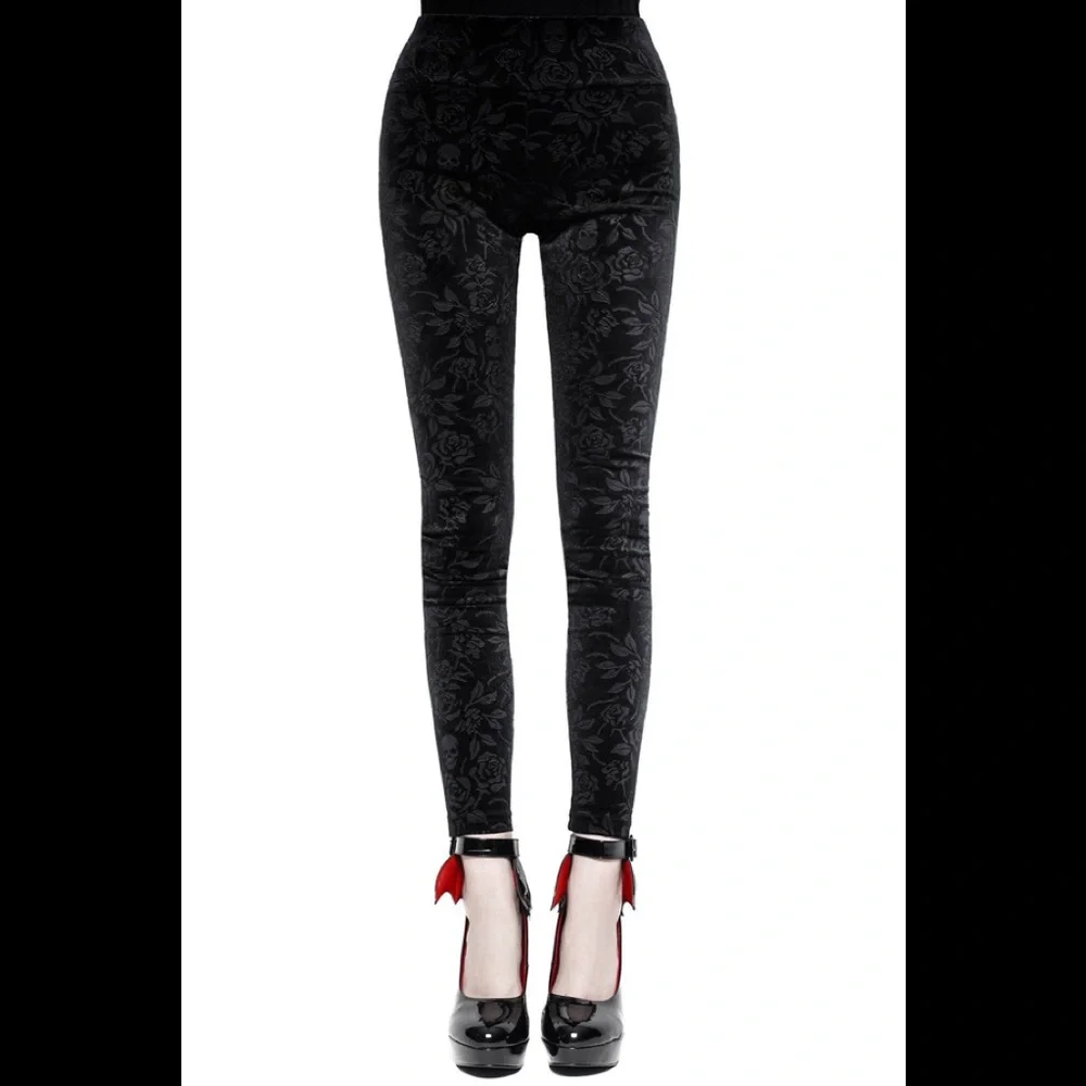Killstar Bite Me Leggings - Picture 1 of 2